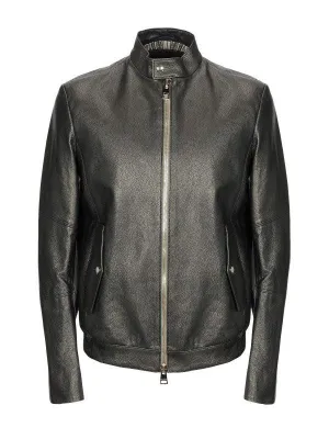 Black Leather Jacket for Men