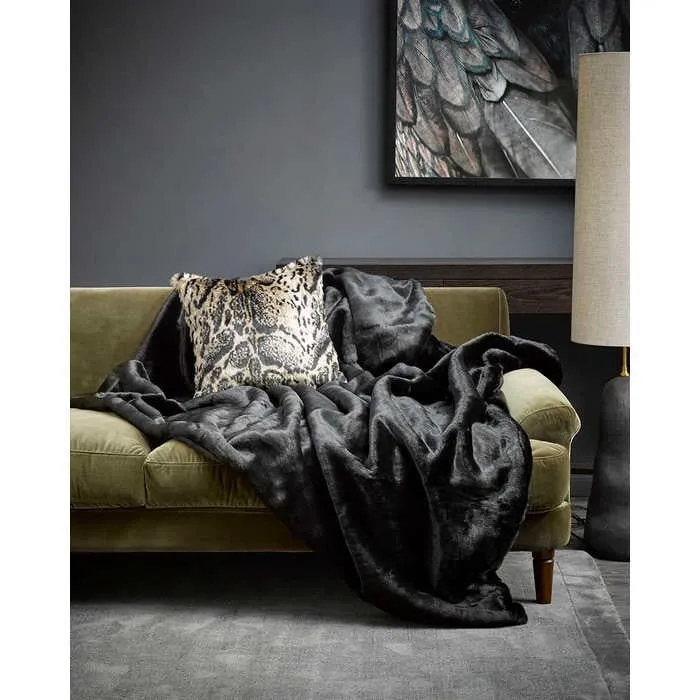 Black Panther Throw (Faux Fur)