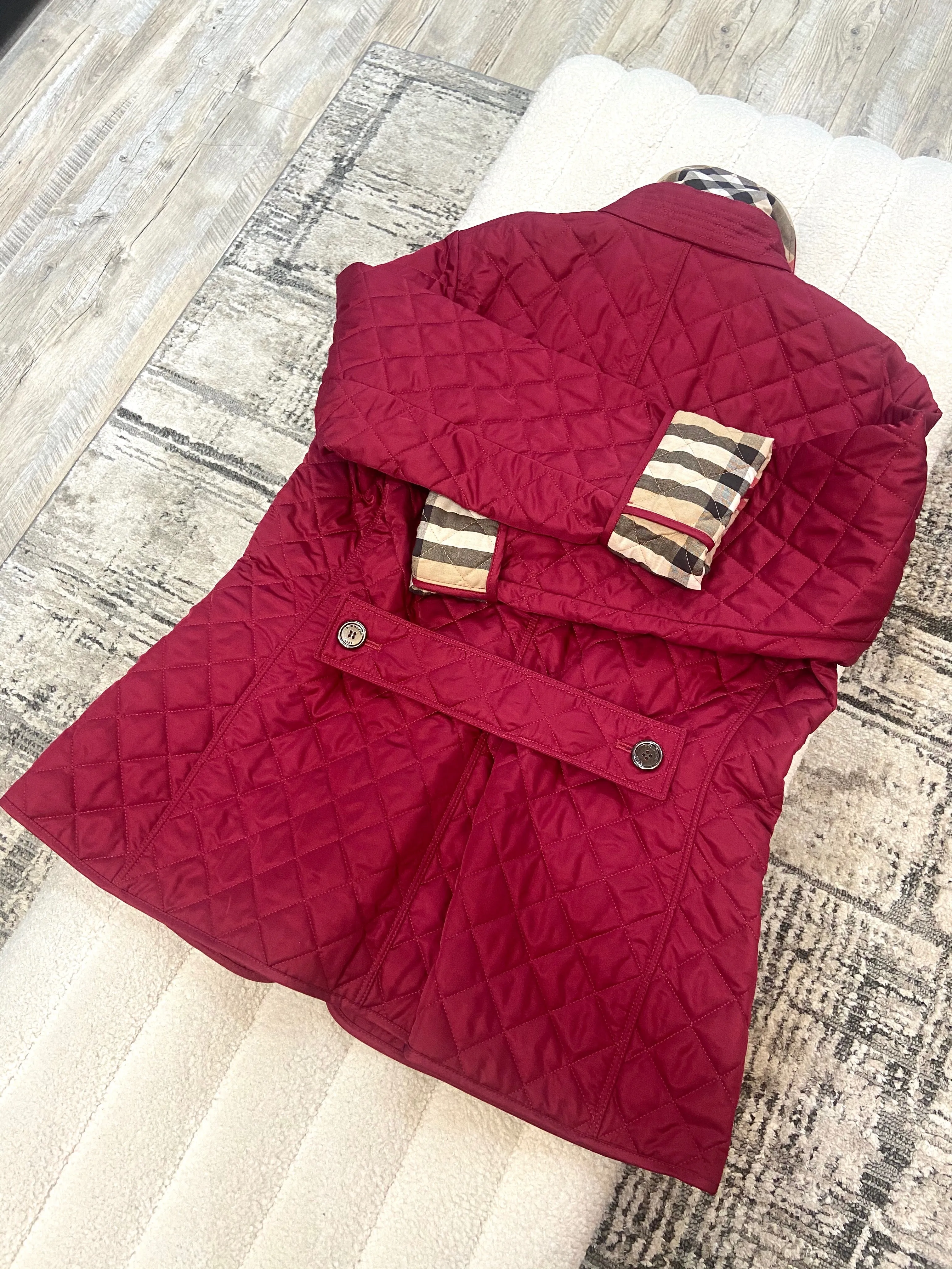 BURBERRY BRIT QUILTED JACKET