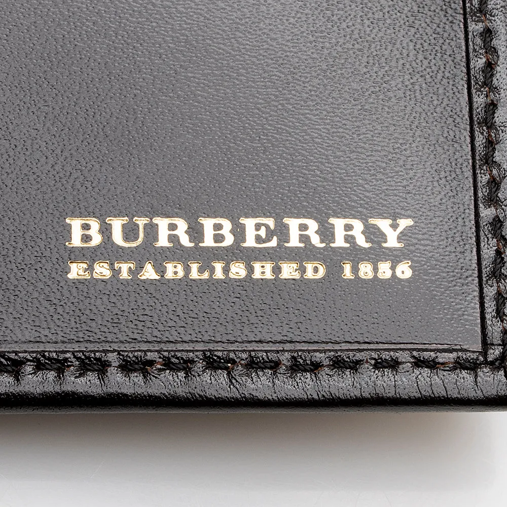 Burberry Haymarket Check Bi-fold Wallet (SHF-18237)