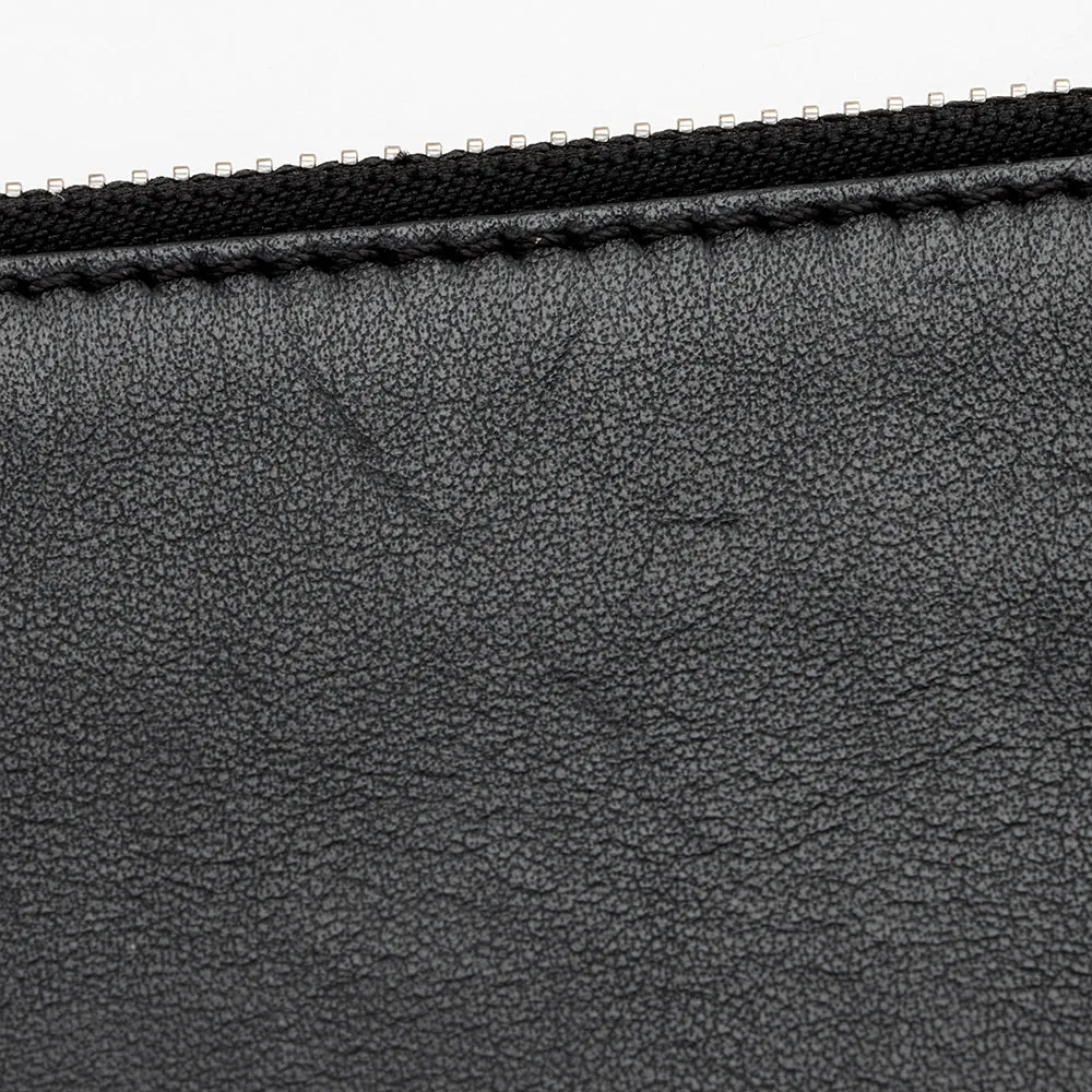 Burberry Leather Logo Wristlet (SHF-16604)