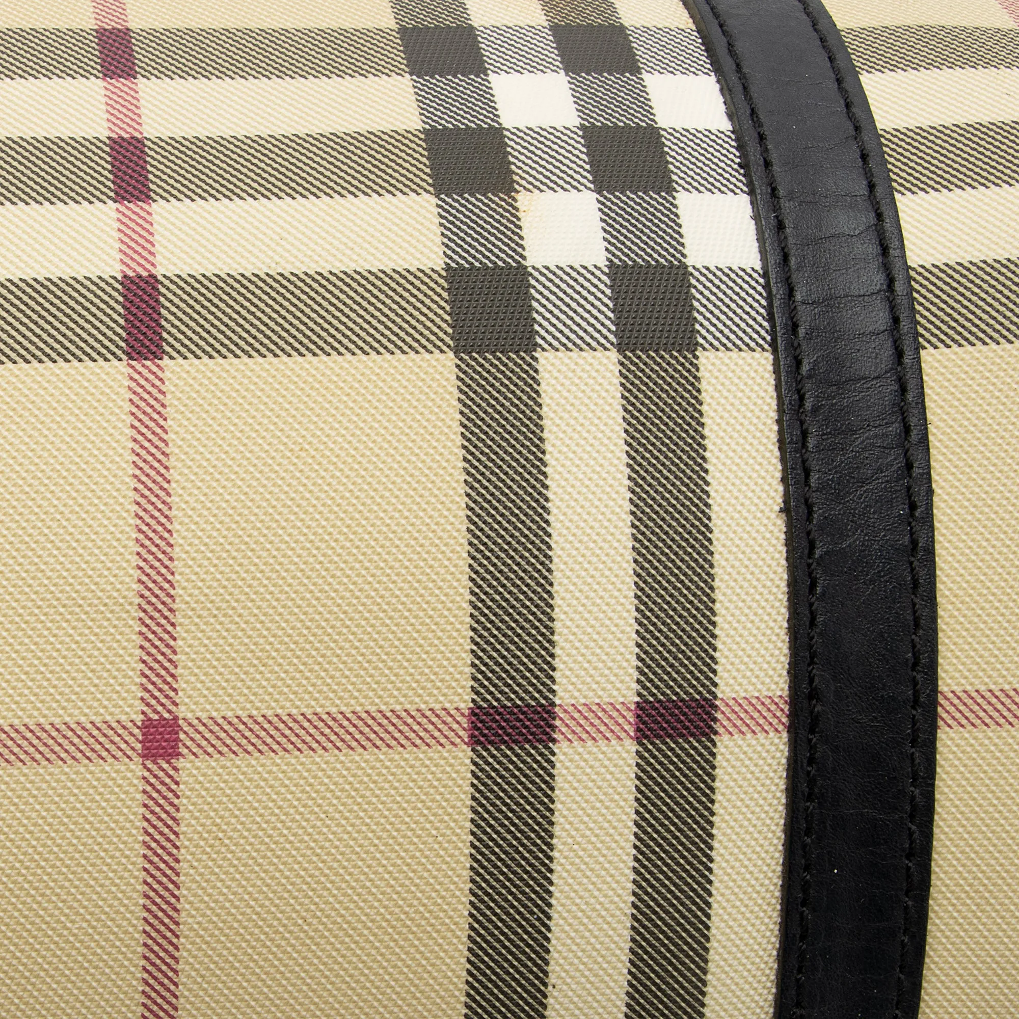 Burberry Nova Check Barrel Bag (SHF-23191)