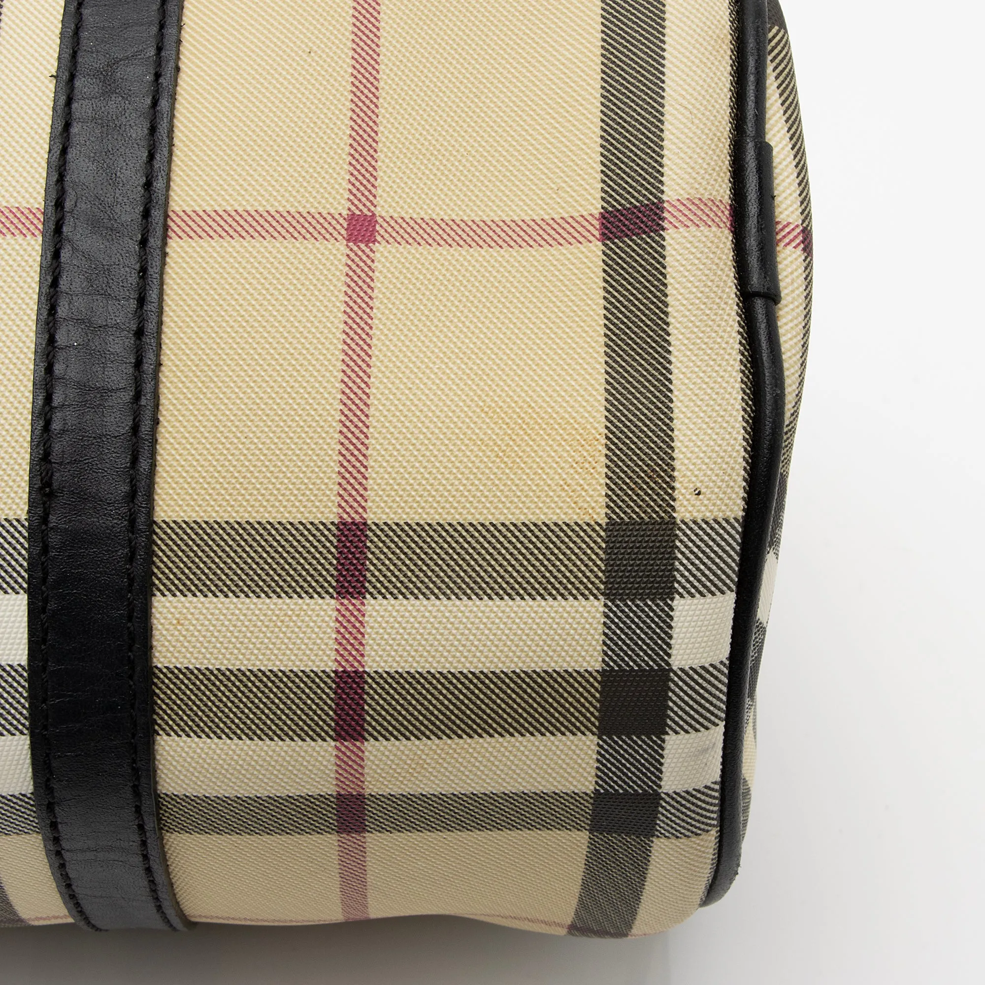 Burberry Nova Check Barrel Bag (SHF-23191)