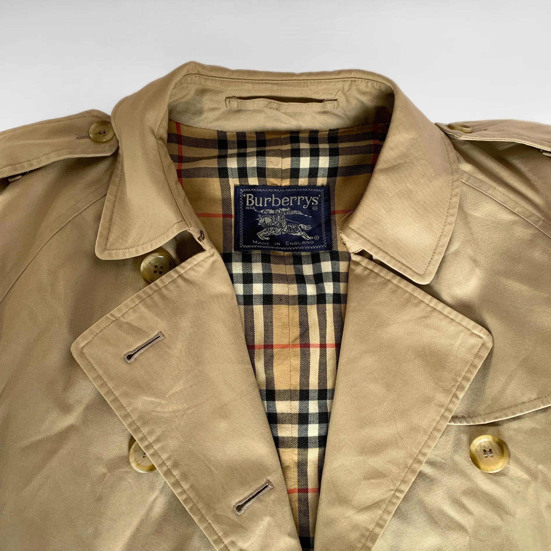 Burberry Trench Coat Cotton