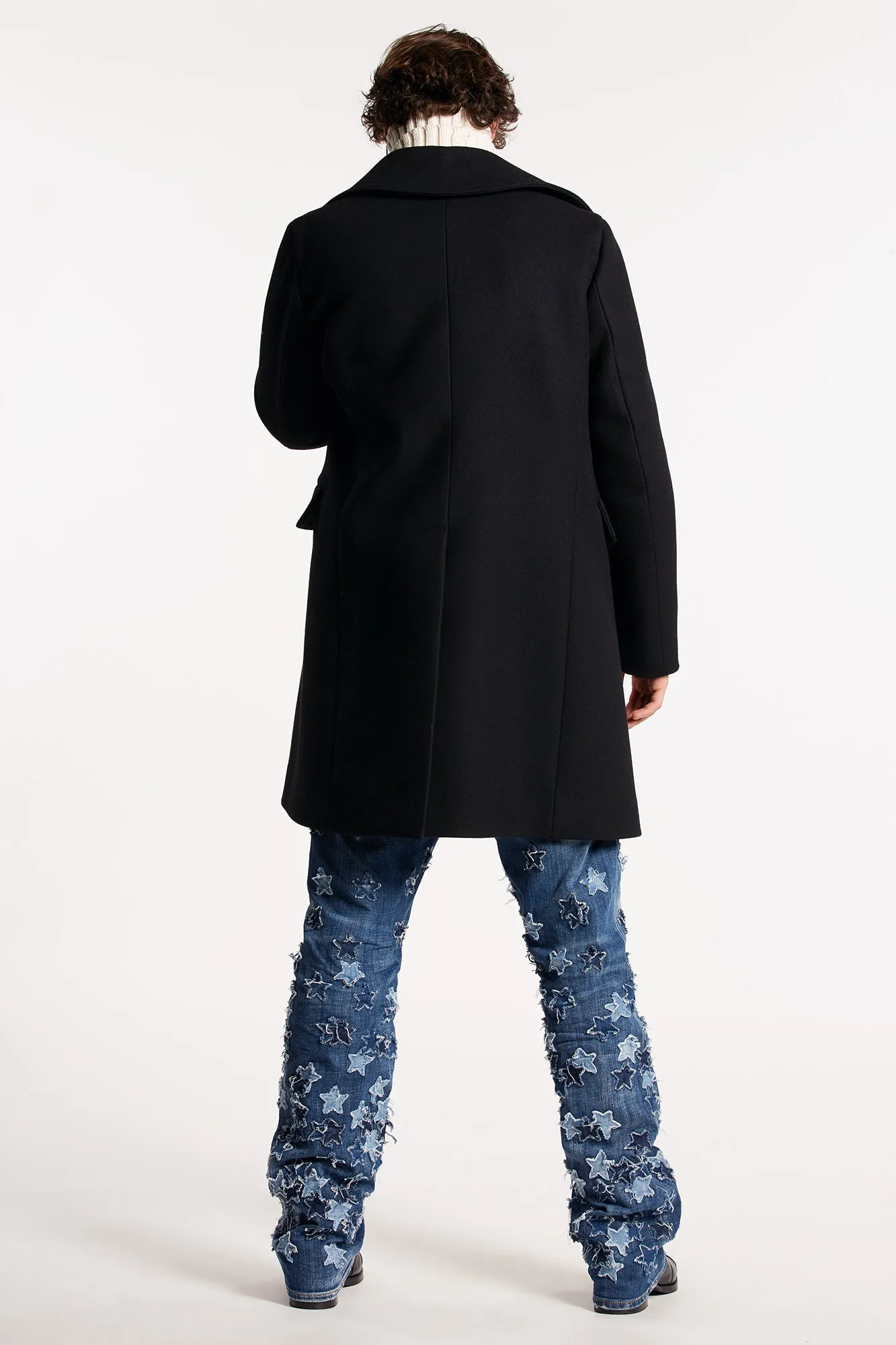 DOUBLE-BREASTED PEACOAT