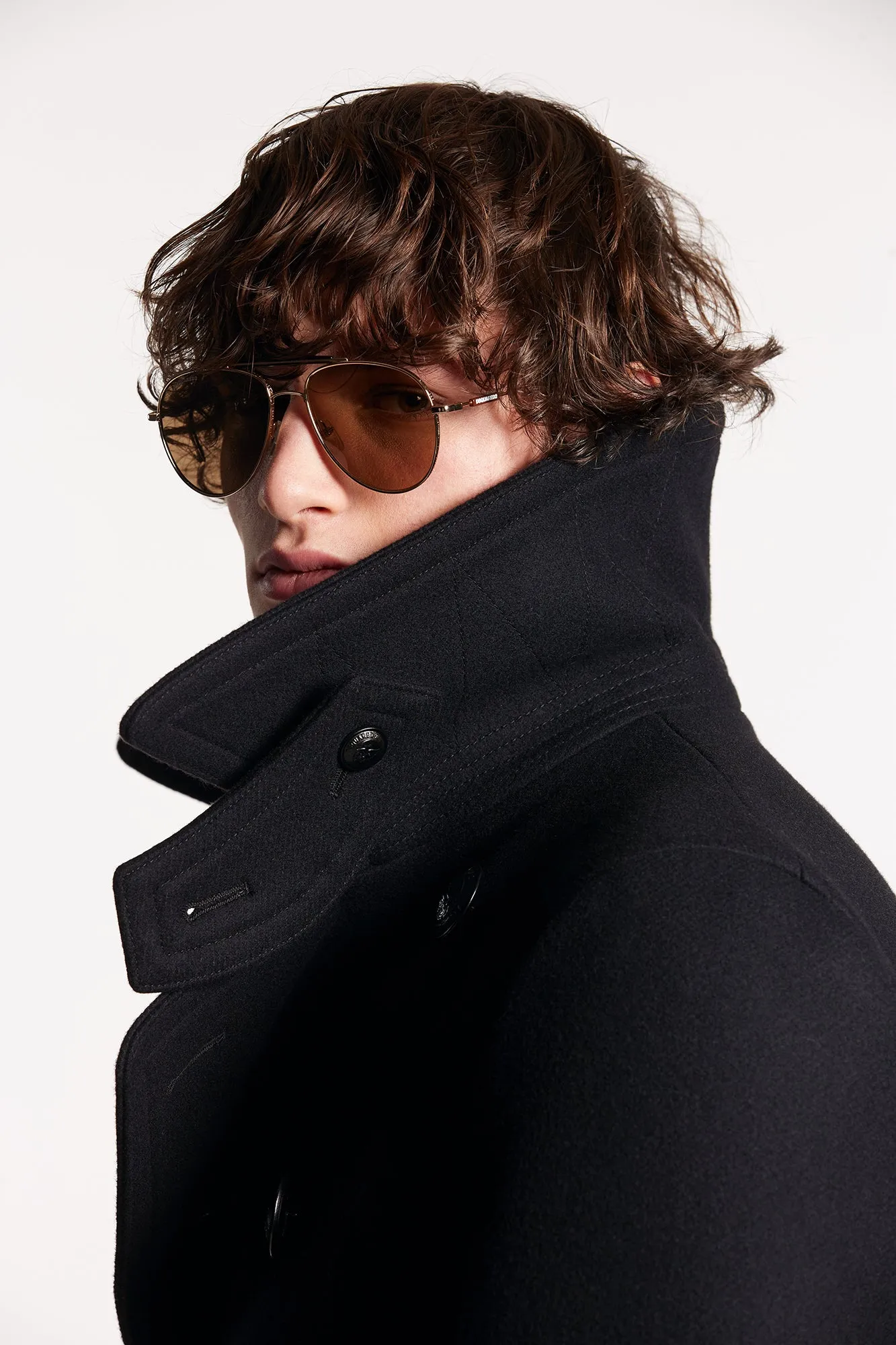 DOUBLE-BREASTED PEACOAT