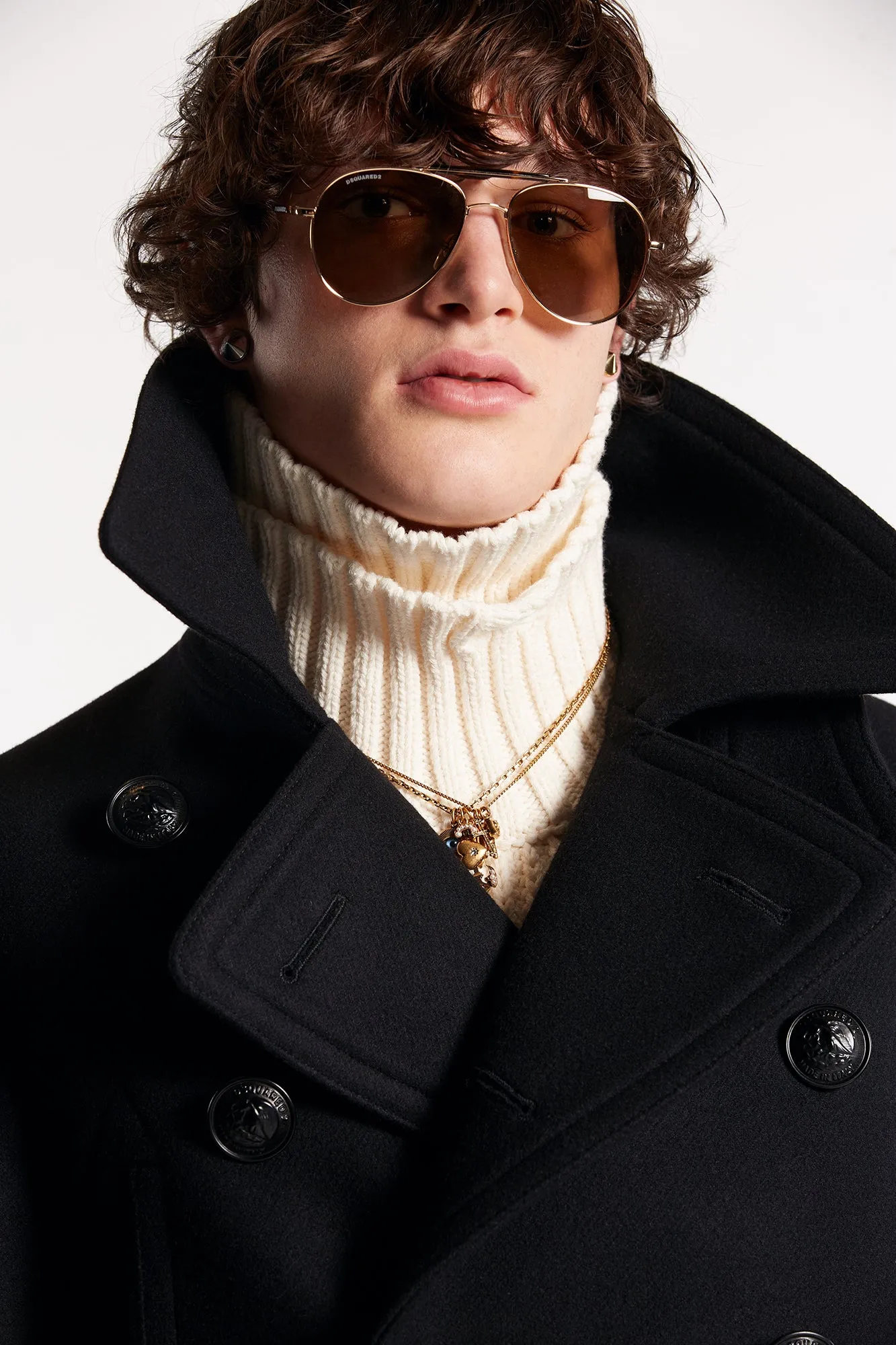 DOUBLE-BREASTED PEACOAT