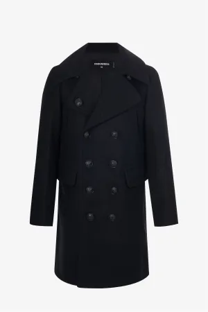 DOUBLE-BREASTED PEACOAT
