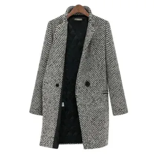 Felicia | Elegant Wool Overcoat