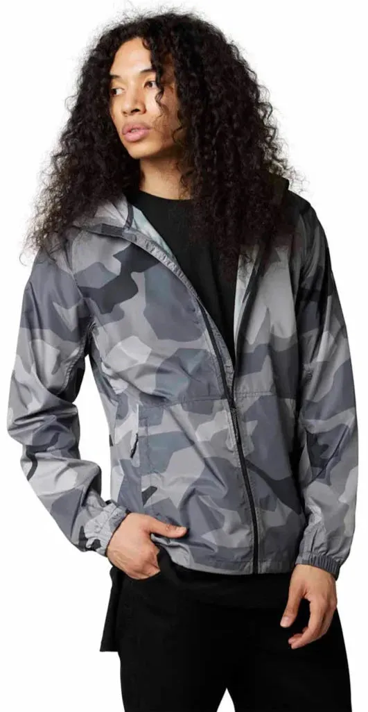 Fox GEOLOGY CAMO WINDBREAKER - Black Camo