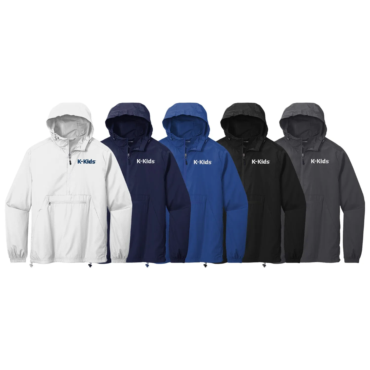 Kiwanis Lightweight Windbreaker - Embroidered K-KIDS