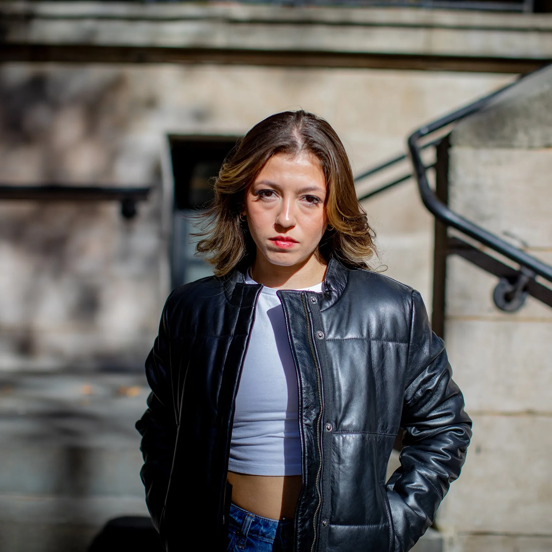 Melysa Leather Jacket