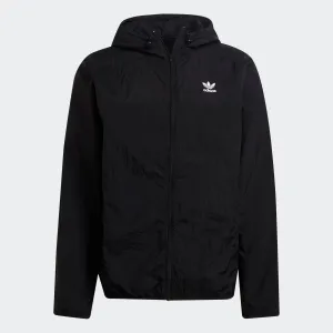 Men's adidas Originals Adicolor Essentials Trefoil Windbreaker Black