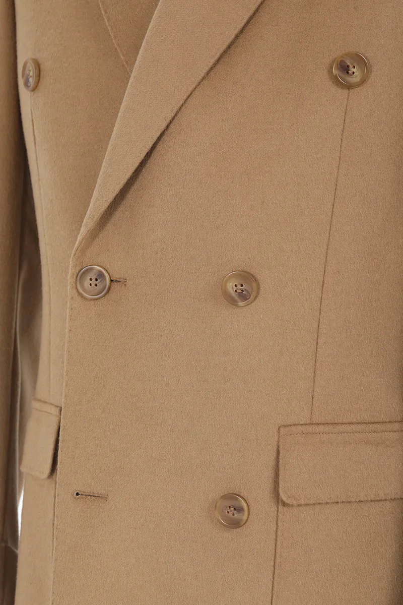 Men's Camel colored Custom Overcoat