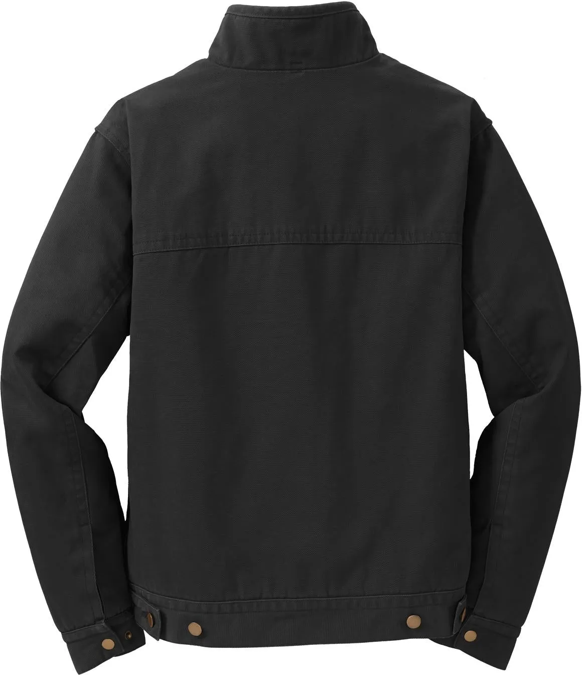 OUTLET-CornerStone Washed Duck Cloth Flannel-Lined Work Jacket