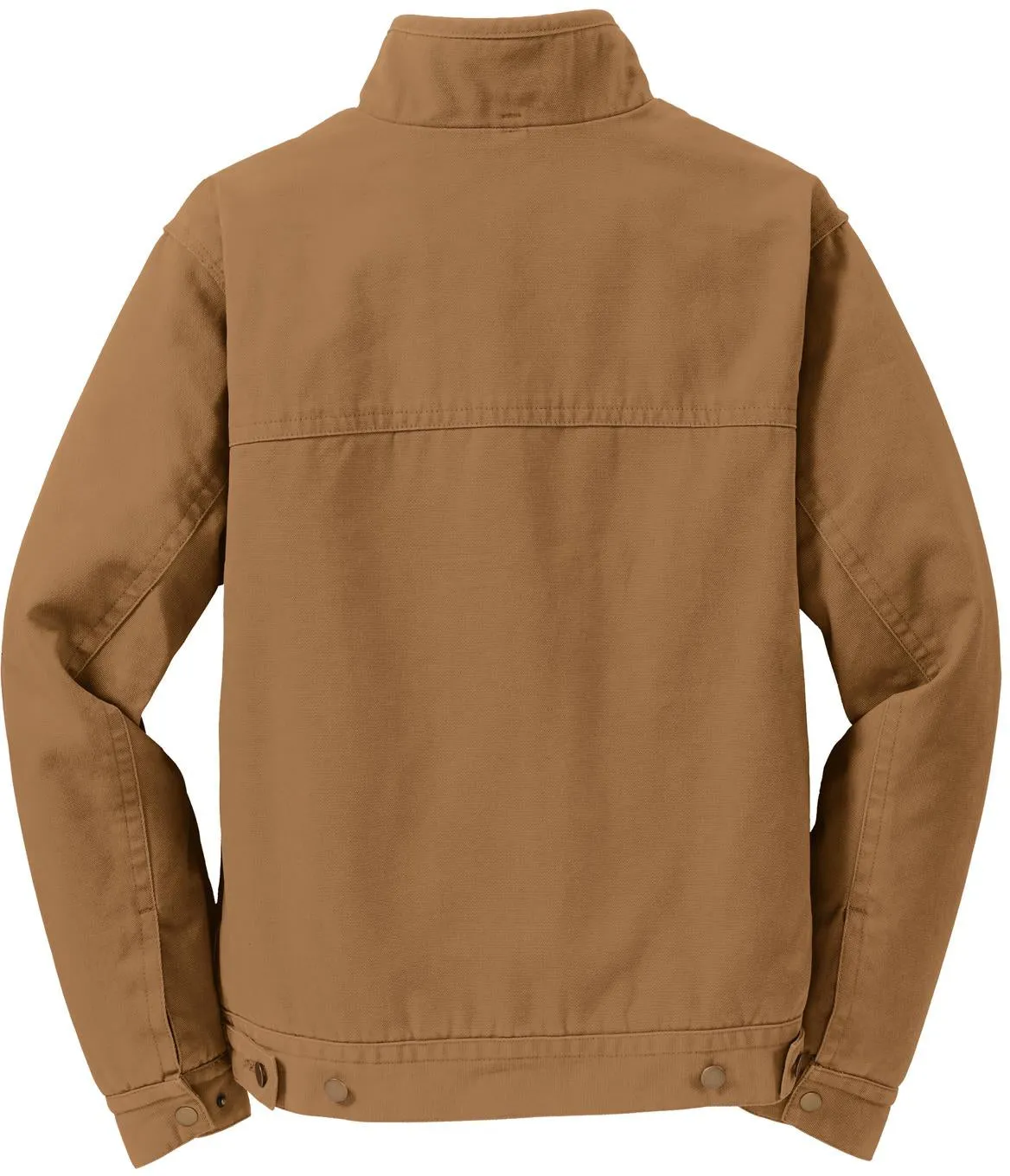 OUTLET-CornerStone Washed Duck Cloth Flannel-Lined Work Jacket