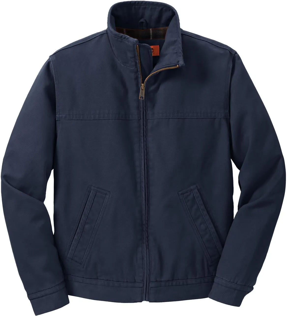 OUTLET-CornerStone Washed Duck Cloth Flannel-Lined Work Jacket