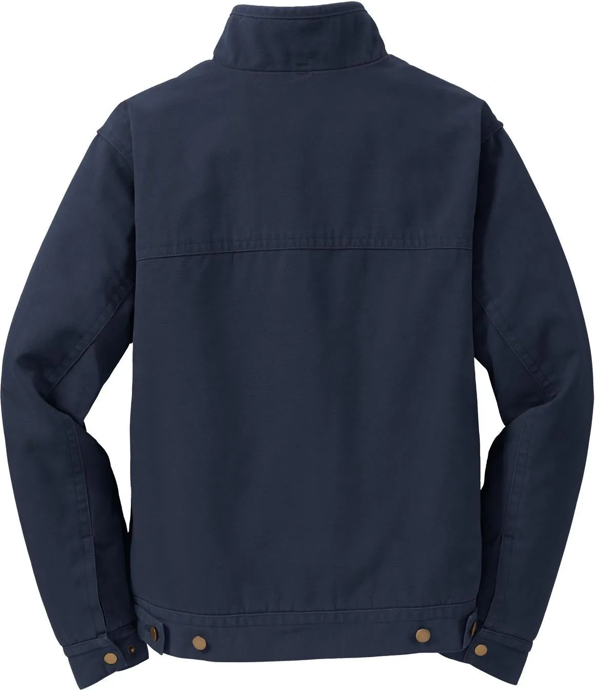 OUTLET-CornerStone Washed Duck Cloth Flannel-Lined Work Jacket