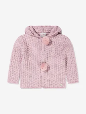 Paz Rodriguez Baby Girls Wool Hooded Jacket