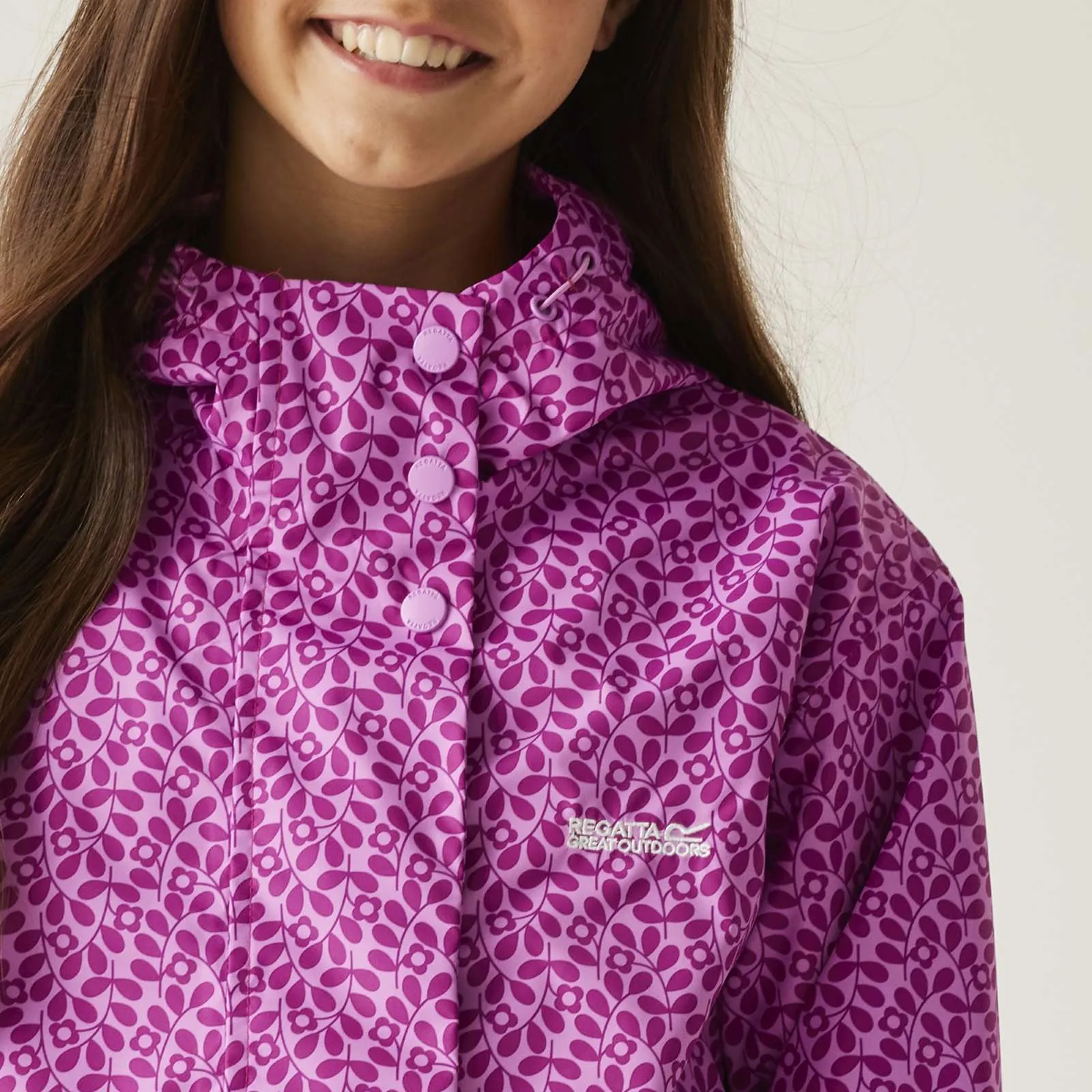 Regatta Kids Orla Swing Waterproof Jacket