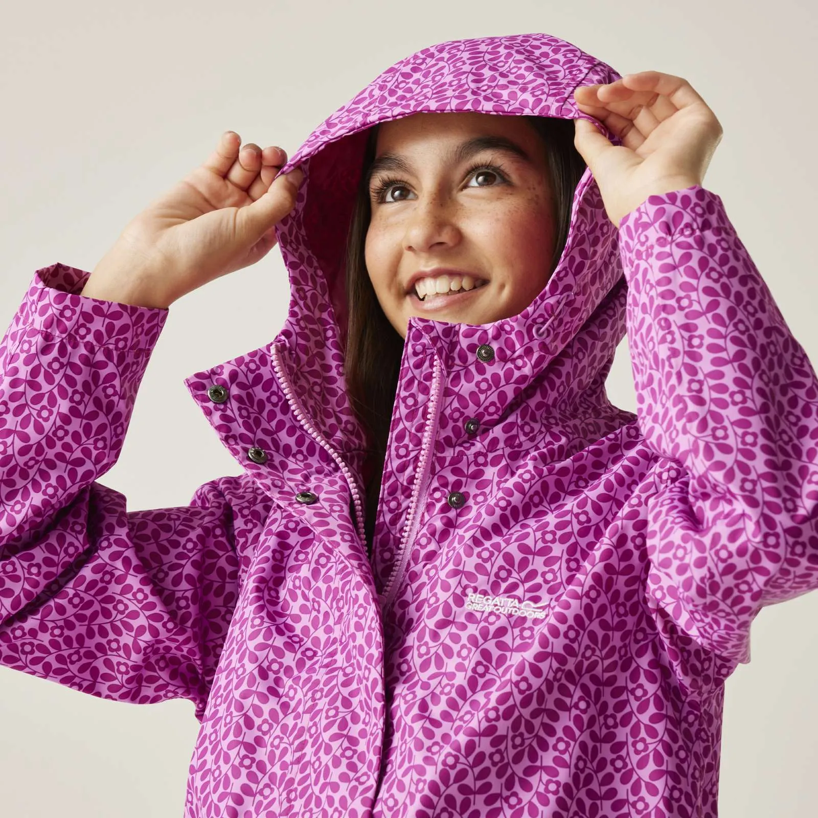 Regatta Kids Orla Swing Waterproof Jacket