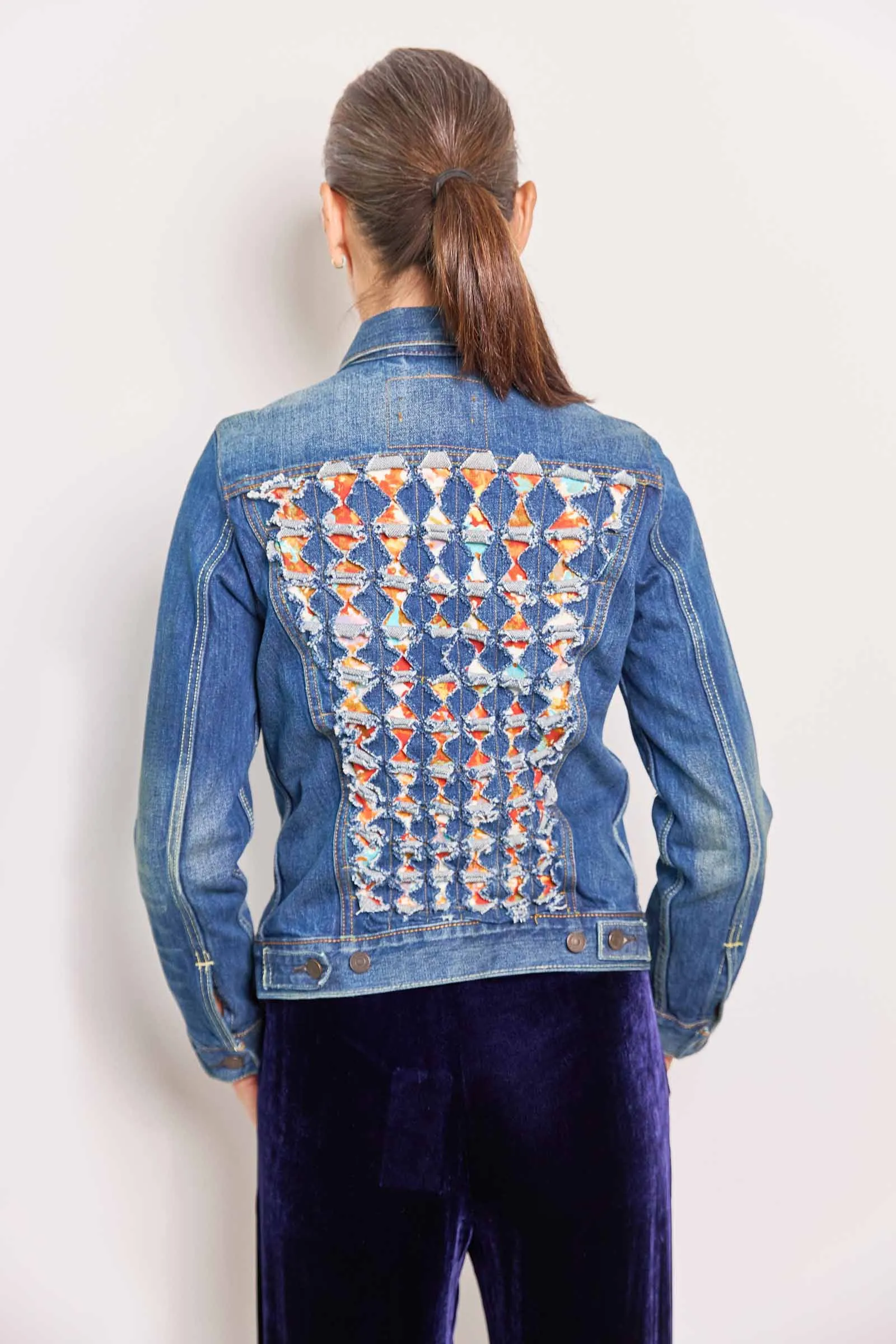 rl01011 | Levi's distressed jacket