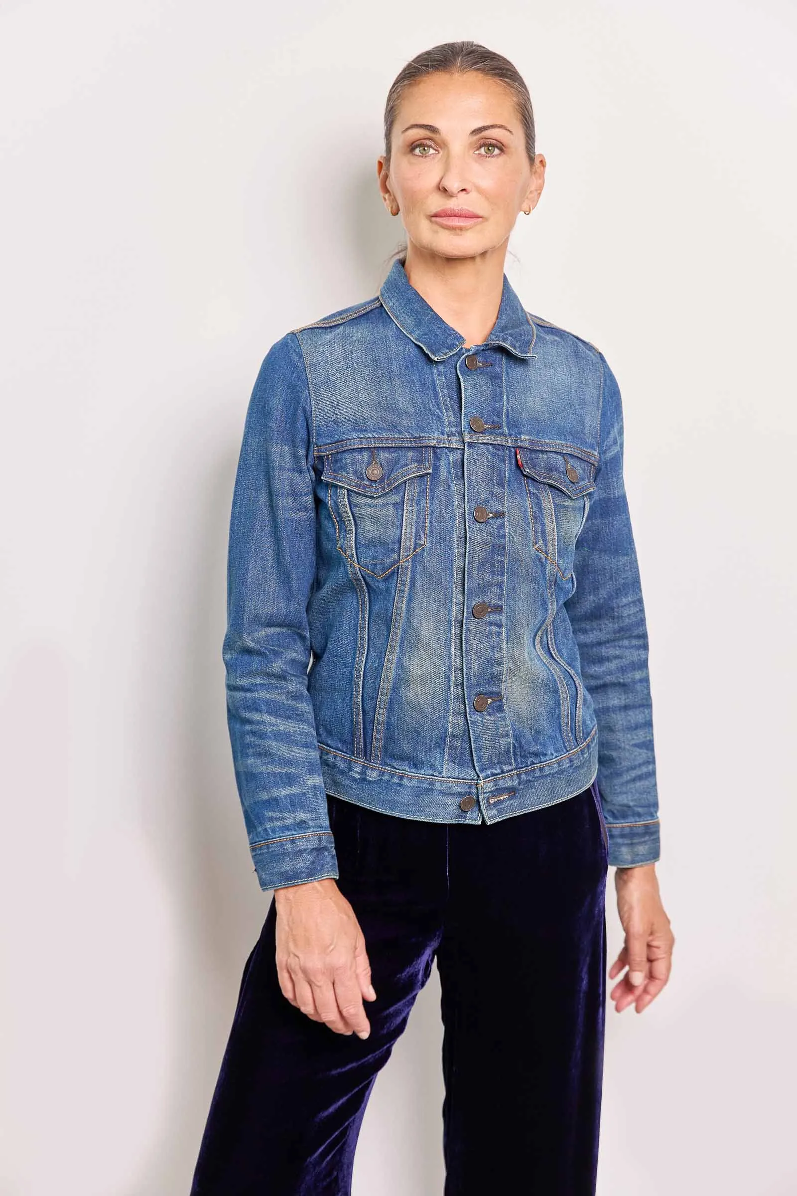 rl01011 | Levi's distressed jacket