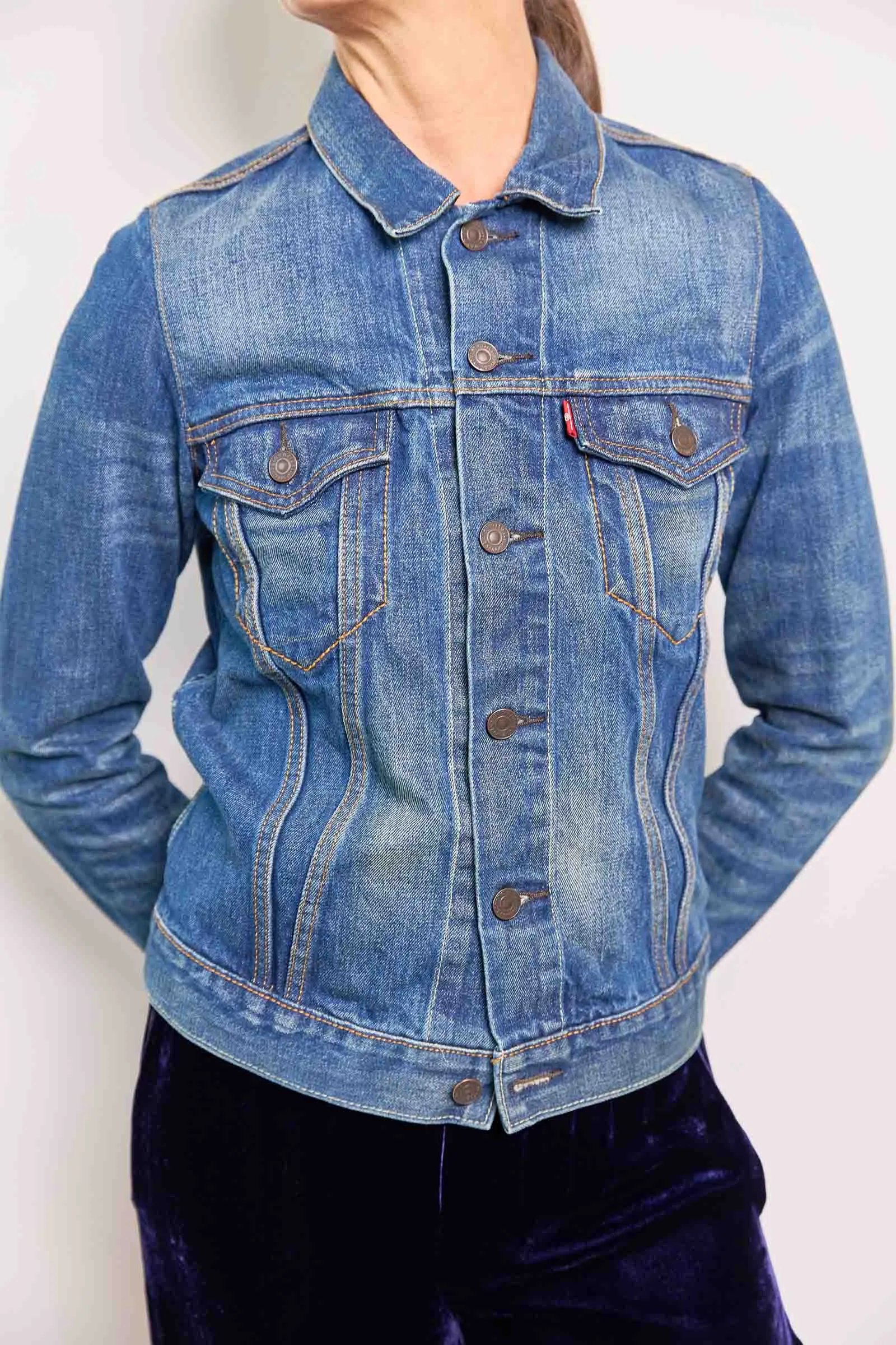 rl01011 | Levi's distressed jacket