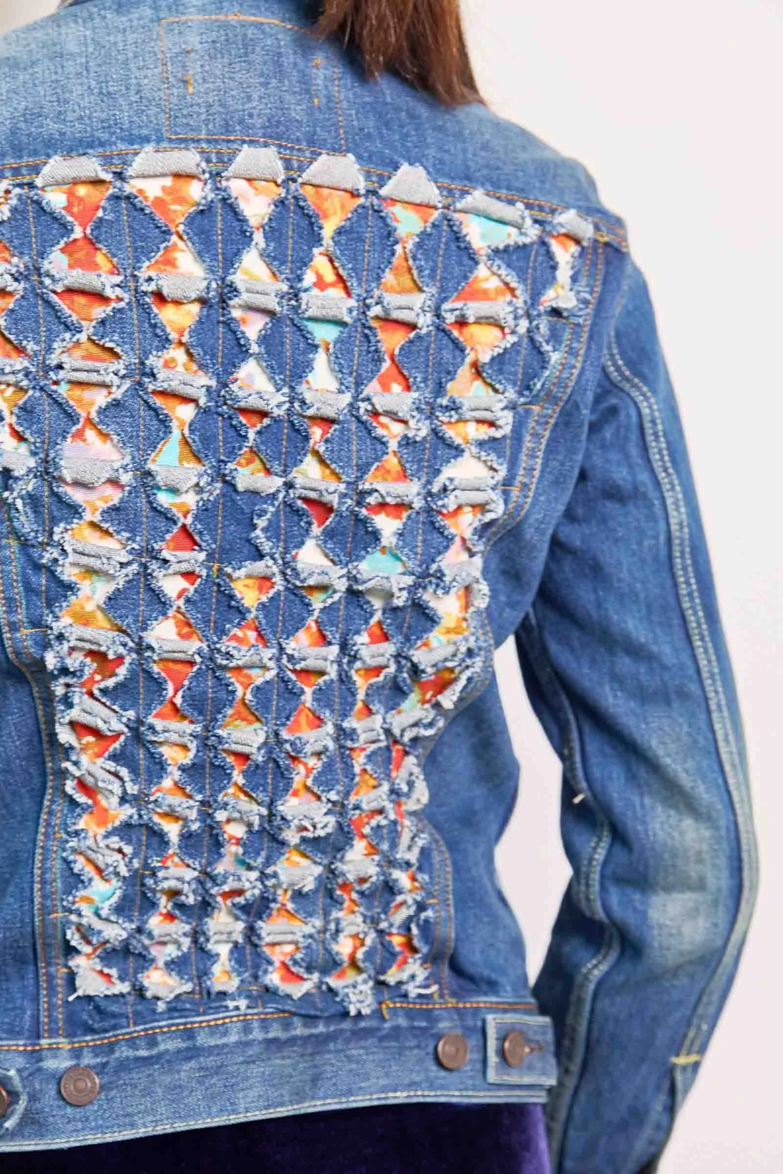 rl01011 | Levi's distressed jacket