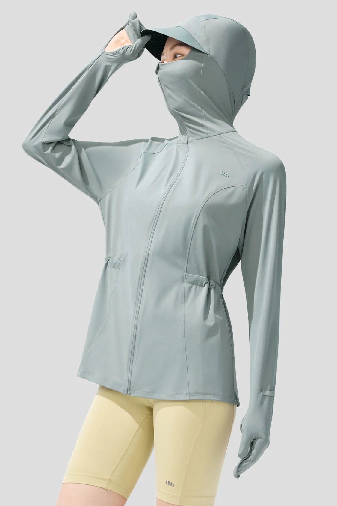 Sculpt - Women's Waist-Cinched Full Protection Sun Jacket UPF200 