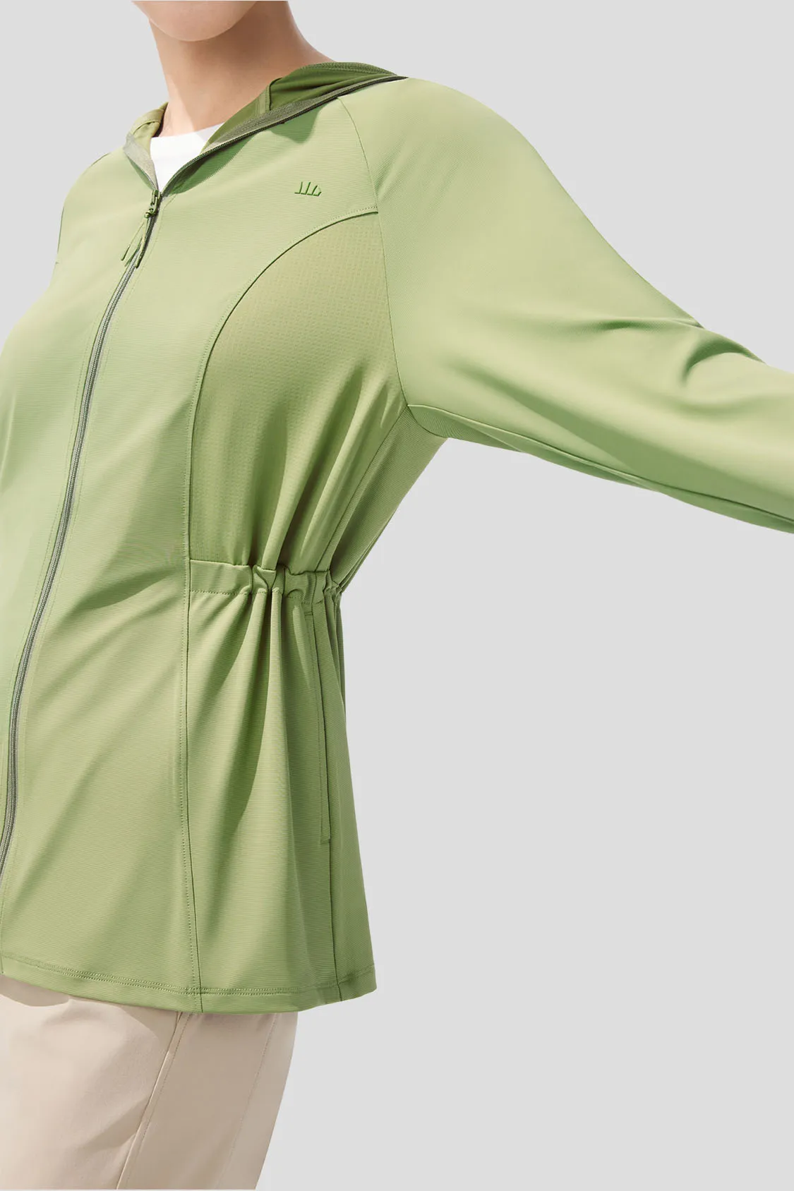 Sculpt - Women's Waist-Cinched Full Protection Sun Jacket UPF200 