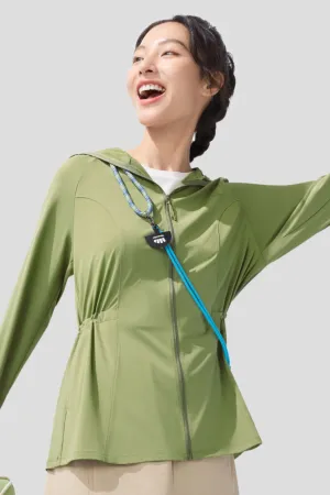 Sculpt - Women's Waist-Cinched Full Protection Sun Jacket UPF200 
