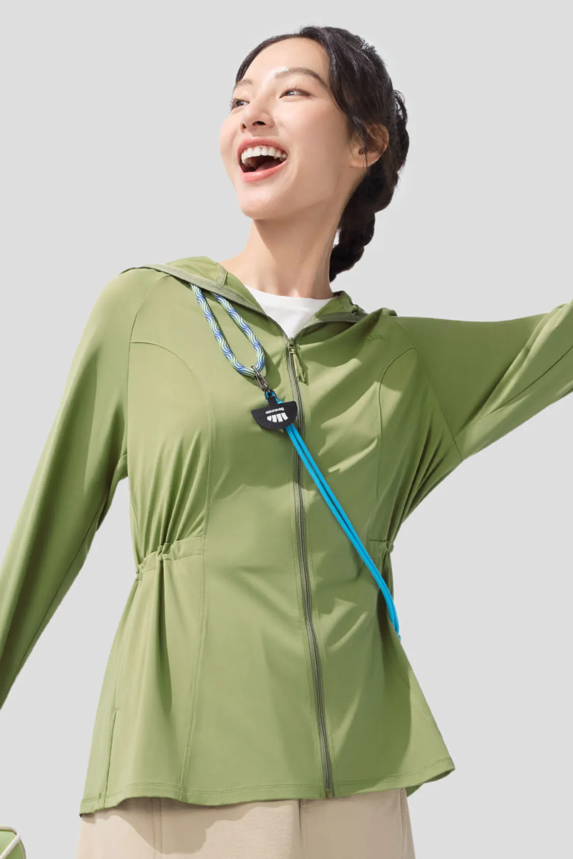 Sculpt - Women's Waist-Cinched Full Protection Sun Jacket UPF200 