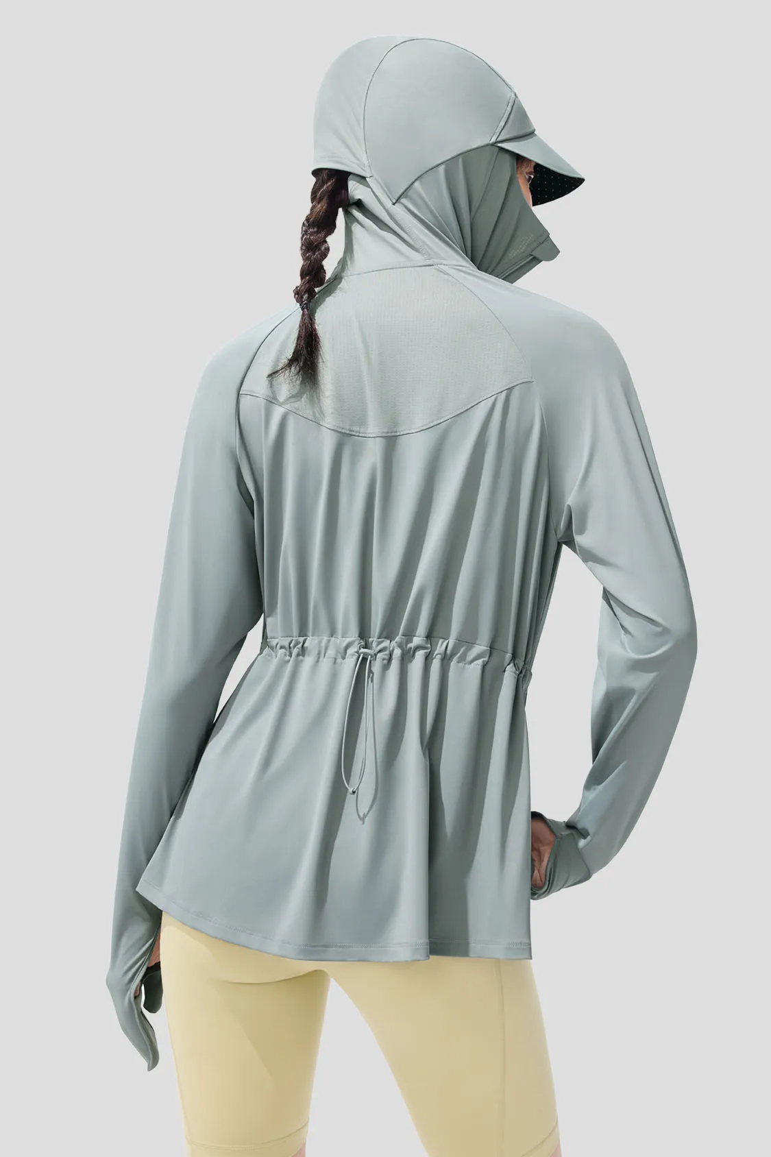 Sculpt - Women's Waist-Cinched Full Protection Sun Jacket UPF200 