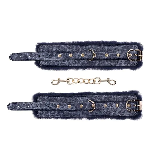 Sportsheets Sex & Mischief Cougar Fur Handcuffs