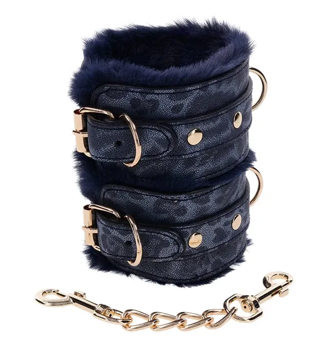 Sportsheets Sex & Mischief Cougar Fur Handcuffs