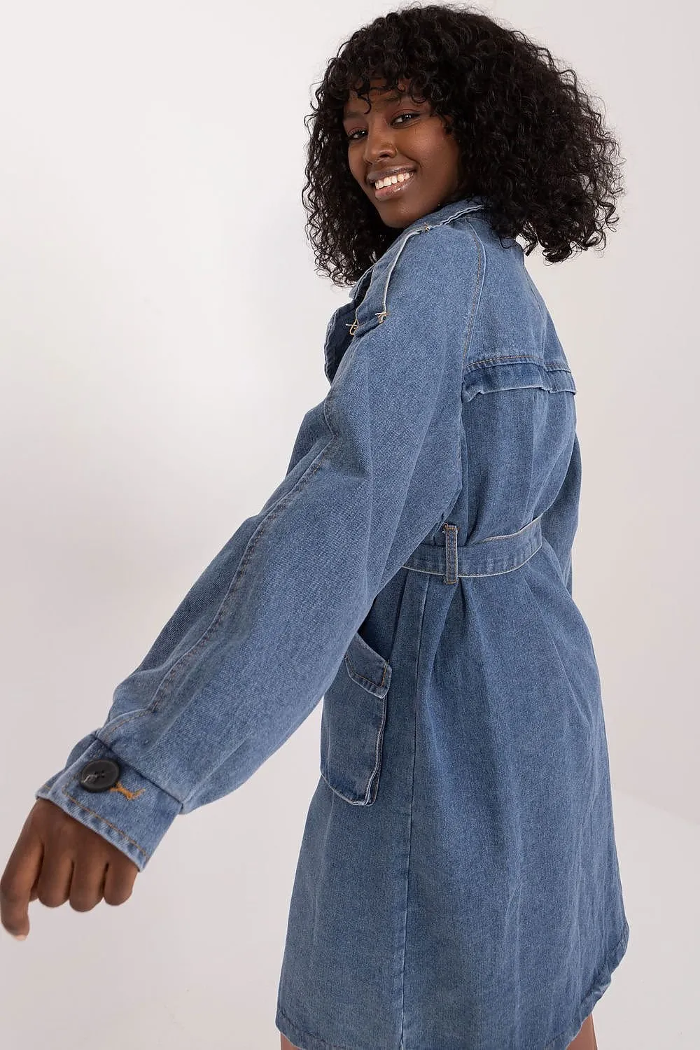 Street Style Commando Denim Jacket