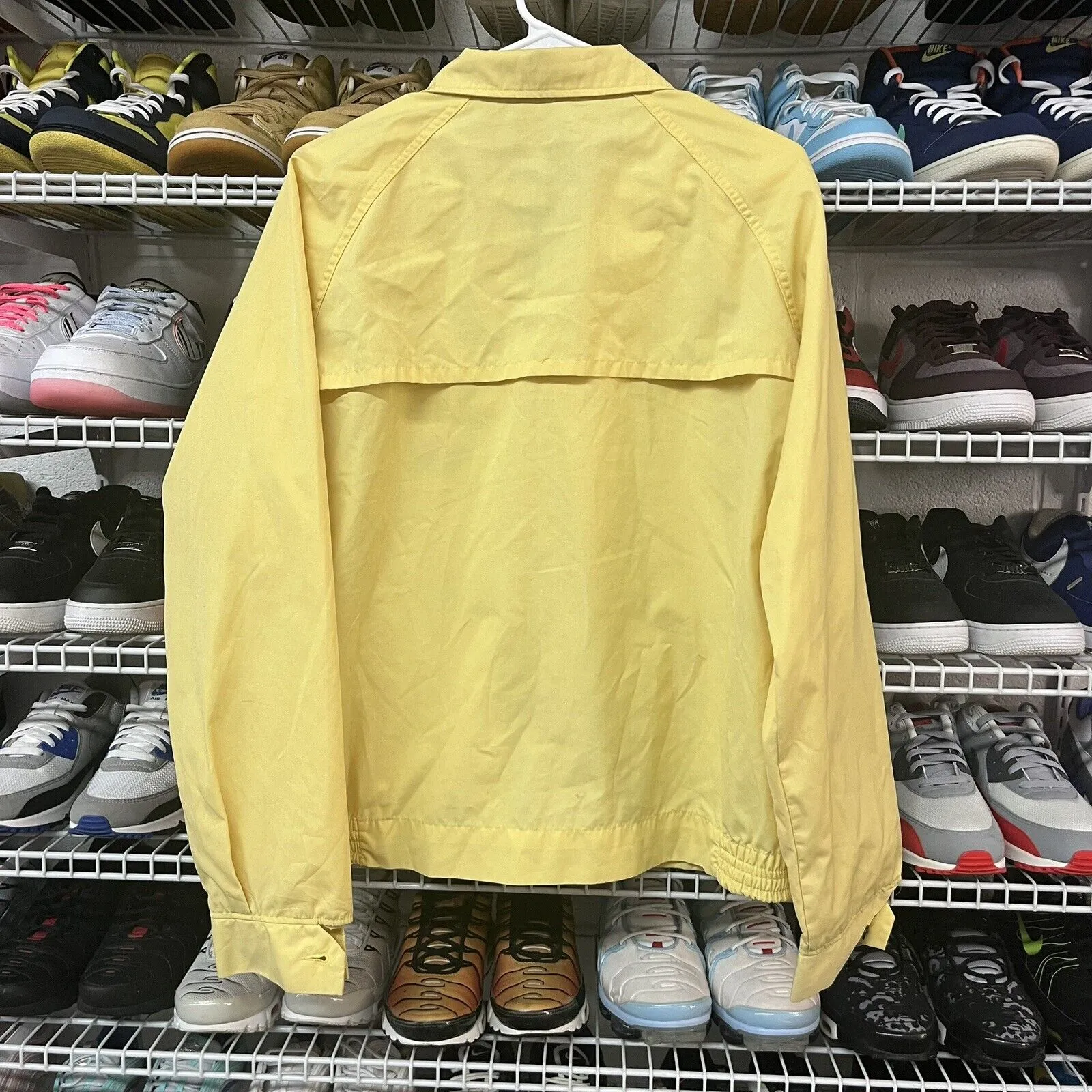 Vintage 80s Power King Women's Yellow Jacket/Windbreaker Sz L