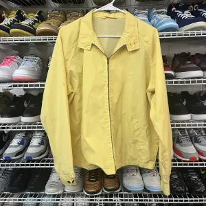 Vintage 80s Power King Women's Yellow Jacket/Windbreaker Sz L