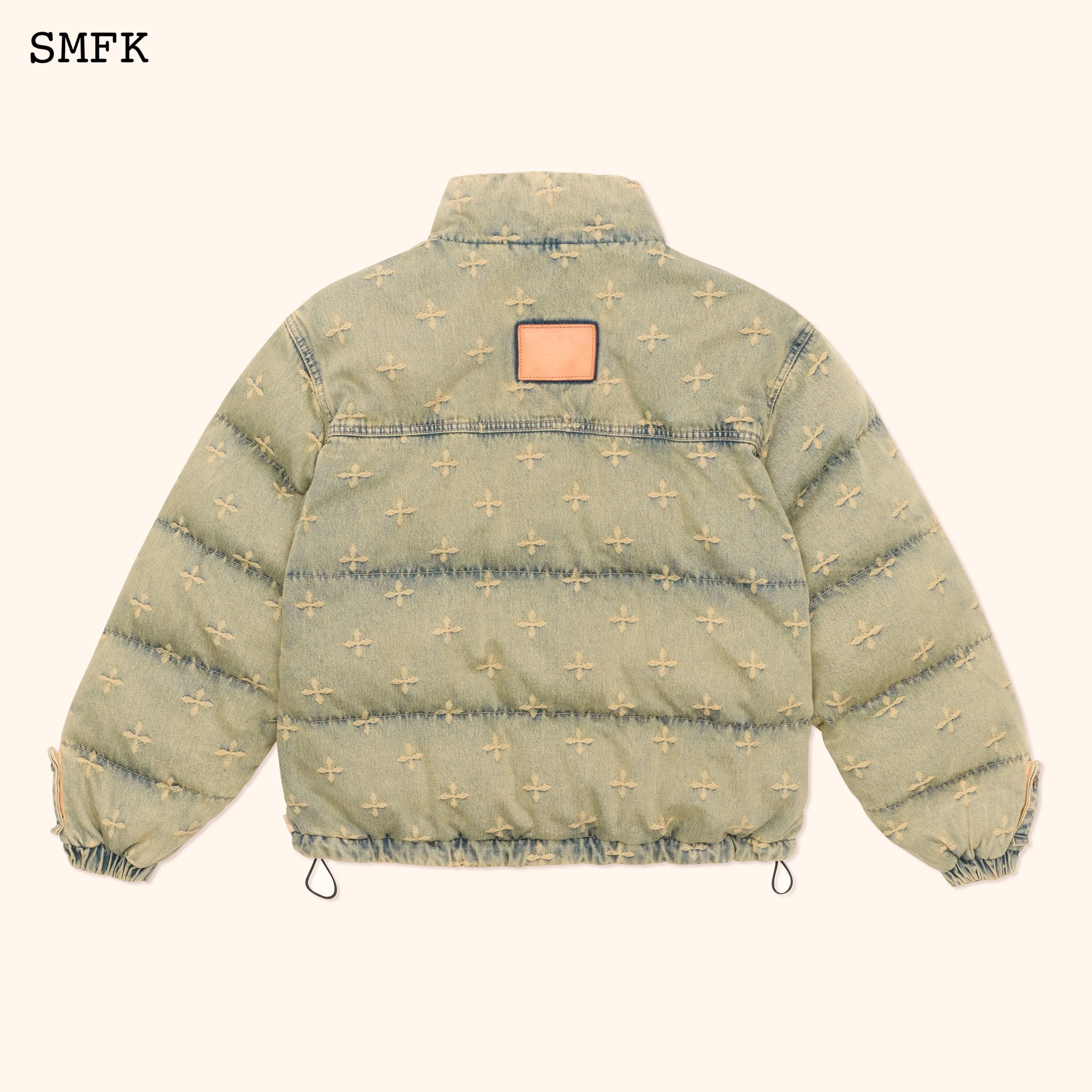 Wildworld Denim Garden Camping Puffer Jacket