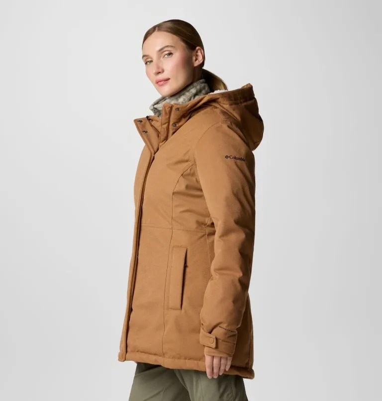 Women's Alameda Ridge Insulated Parka - Camel Brown