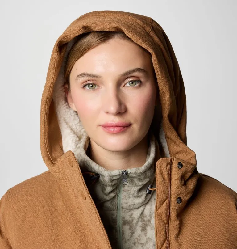 Women's Alameda Ridge Insulated Parka - Camel Brown
