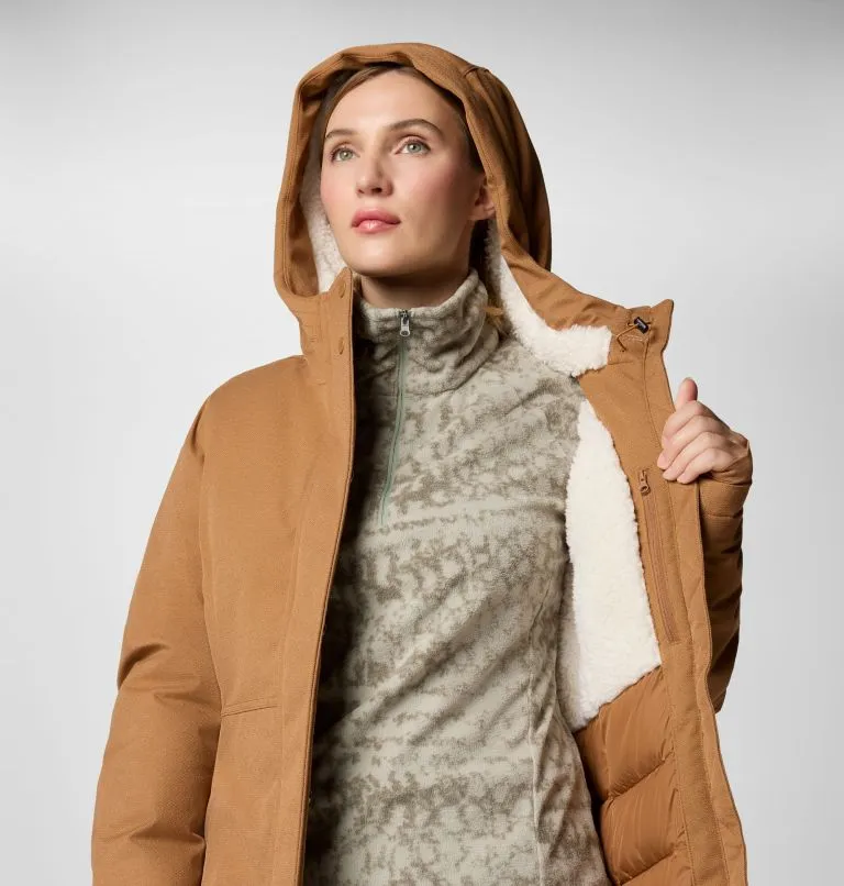 Women's Alameda Ridge Insulated Parka - Camel Brown