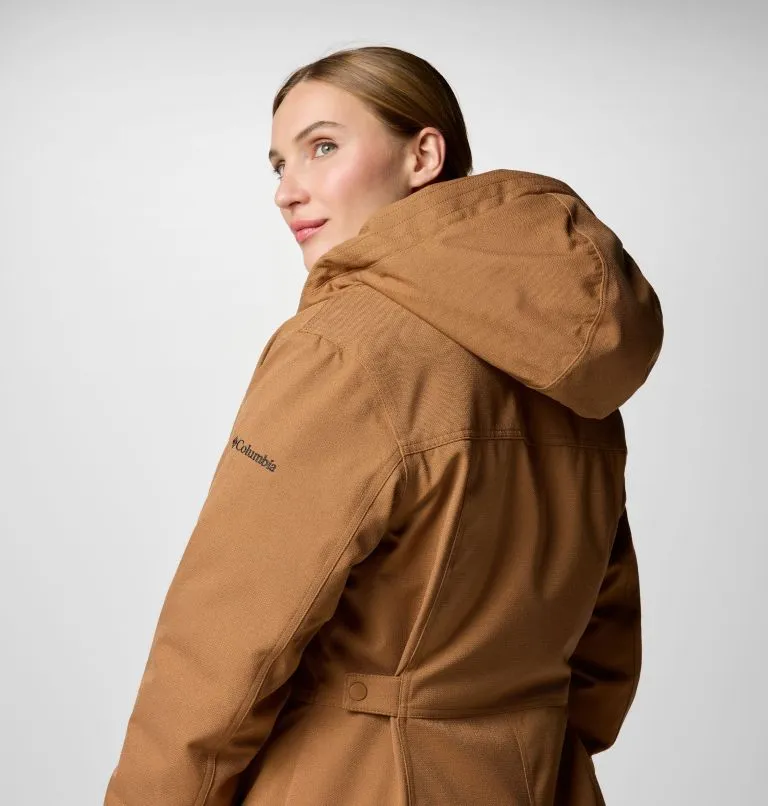 Women's Alameda Ridge Insulated Parka - Camel Brown