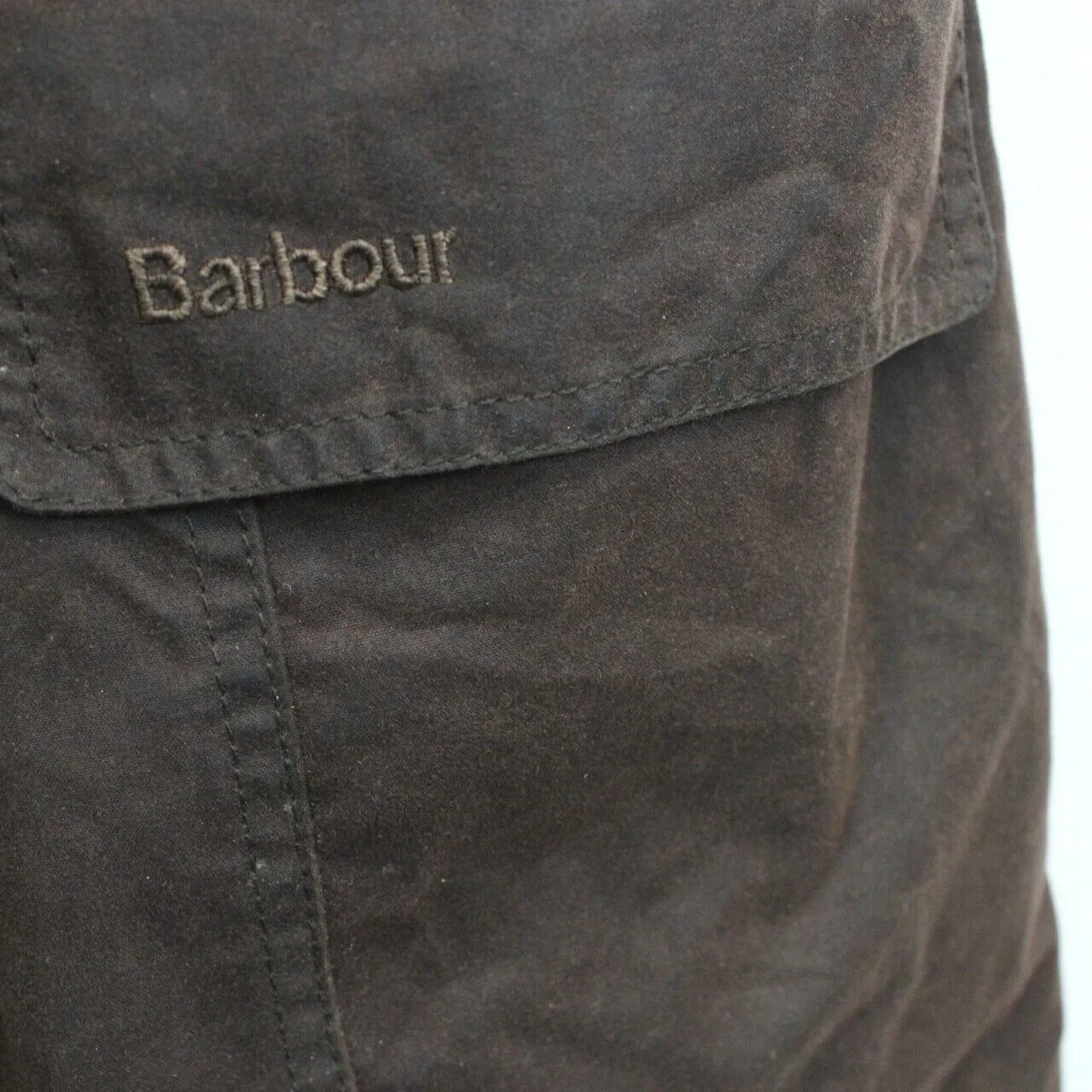 Womens BARBOUR Waxed Jacket Brown | Medium
