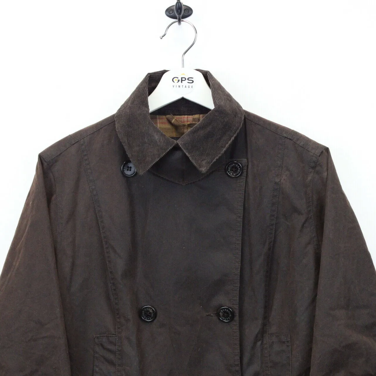 Womens BARBOUR Waxed Jacket Brown | Medium